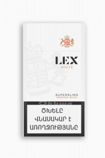 00-00051386 Ծխախոտ «Lex» Super slims White