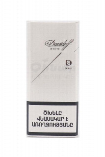 00-00026304   Ծխախոտ «Davidoff» Slims White  750  Խեժ 1մգ Նիկոտին։ 0.1մգ Քանակը տուփում։ 20   գերմ,.jpg