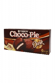 00-00022588 Թխվածքաբլիթ «Choco-Pie» Dark 180գ  640 ռուսաստանՄուգ շոկոլադով պատված թխվածքաբլիթներ պաստեղային միջուկով։ Քանակը՝ 6 հատ։.jpg