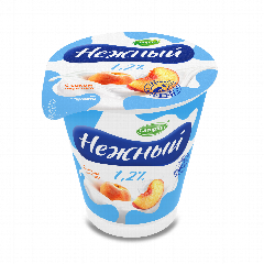 00-00011423 Յոգուրտ «Campina Нежный» դեղձ 1,2% 320գ