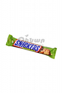 00-00007974 Շոկոլադե բատոն «Snickers» Лесной орех 81գ 420 ռուսաստան   Շոկոլադե բատոն բոված գետնանուշով, պնդուկով, նուգայով և կարամելով` պատված կաթնային շոկոլադով;.jpg