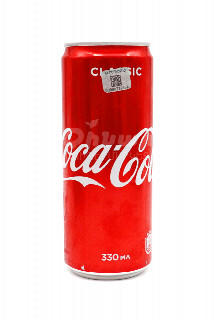 00-00001958  Զովացուցիչ ըմպելիք «Coca Cola» 330մլ թ/տ