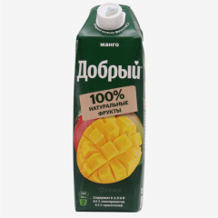 00-00045372 Natural juice "Добрый" mango 1l