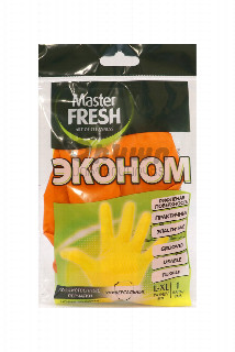 00-00028155   Ձեռնոց ռետինե «Master Fresh» Эеконом L-XL  440  ռուսաստանՌետինե ձեռնոցներ նախատեսված բազմակի օգտագործման համար, չափսը ՝  L-XL ;.jpg