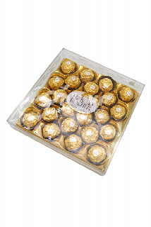 00-00012334 Շոկոլադե կոնֆետներ «Ferrero Rocher» 300գ 5950 Իտալիա   Խրթխրթան կոնֆետներ՝ ընկույզով և պնդուկի միջուկով ;.jpg