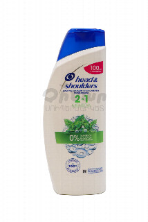 00-00050073 Շամպուն և բալզամ «Head & Shoulders 2in1» մենթոլ 600մլ 3550  ռումինա  Շամպուն և բալզամ կոնդիցիոներ անանուխի էքստրակտով։.jpg