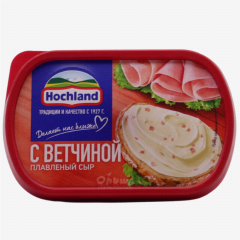 00-00029323 Melted cheese "Hochland" with ham 200g