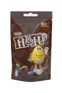 00-00047105 Շոկոլադե դրաժե «M&M's» 80գ 450 ռուսաստան  Շոկոլադե դրաժե կաթնային շոկոլադով;.jpg