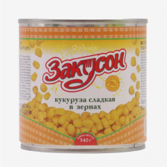 00-00047660 Canned "Zakuson" corn 340g