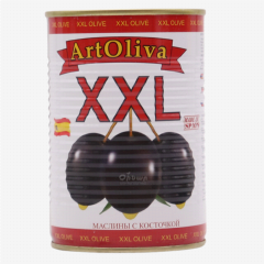 00-00009812 Оливки "ArtOliva" XXL чёрные 425мл