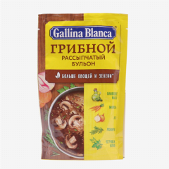 00-00008618 Seasoning "Gallina Blanca" broth with mushrooms 90g