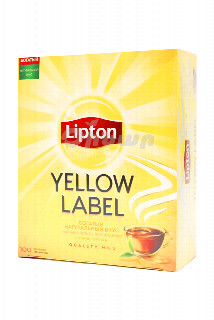 00-00004335 Թեյ «Lipton» Yellow Label 200գ2100Սև թեյ, քանակը տուփում՝ 100 փաթեթ։.jpg