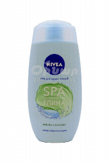 00-00023674 Լոգանքի գել «Nivea Spa» 250մլ 83636 1350դր  Գերմանիա  Խորը մաքրում և մաշկի թավշյա, անհավանական զգացողություն; Դարչինի և ռեհանի թարմ բույր;.jpg