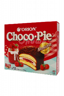 00-00036202 Թխվածքաբլիթ «Choco-Pie» ազնվամորի 360գ 1180 ռուսաստան  Շոկոլադապատ թխվածքաբլիթներ ազնվամորու միջուկով։ Քանակը տուփում՝ 12 հատ։.jpg