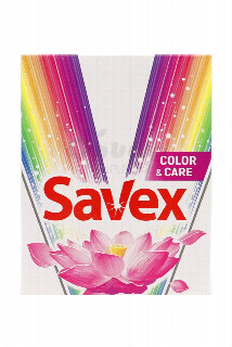 00-00046172 Փոշի լվացքի «Savex» Color & Care ավտոմատ 400գ590  Լվացքի փոշի գունավոր լվացքի համար, ավտոմատ.jpg