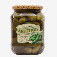 00-00013285 Canned "Artfood" pickled gherkins 700ml