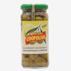 00-00009754 Olive "Coopoliva" green stuffed with lemon 142g