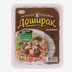 00-00037355 Pasta "Доширак" quick-cooking mushroom 90g