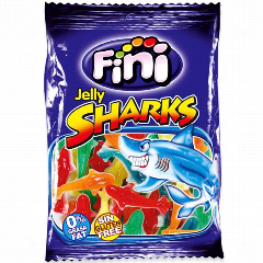 Ժելե «Fini» Jelly Sharks դոնդողանման կոնֆետներ 100գ