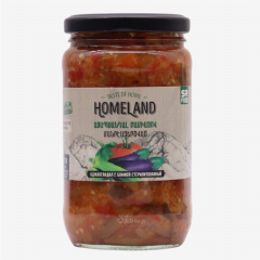 00-00056162 Canned "Homeland" ajapsandal with okra 370g