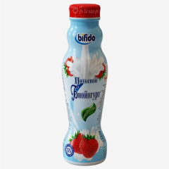 00-00043573 Drinkable yogurt "Marianna" strawberry bio 1.5% 270g