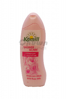 00-00050342 Լոգանքի գել «Kamill» Wild Rose milk 250մլ 530 Գերմանիա  Լոգանքի գել ՝ ծաղկային և կաթնային բույրով ;.jpg