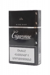 00-00026275 Ծխախոտ «Cigaronne» King size black 800   Խեժ։ 4մգ Նիկոտին։ 0.4մգ Քանակը տուփում։ 20.jpg