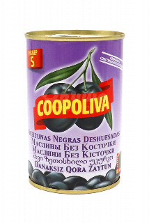 00-00009768 Ձիթապտուղ «Coopoliva» սև  S թ/տ 300գ