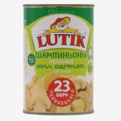 00-00013415 Պահածո «Lutik» սունկ կտրատած թ/տ 400գ