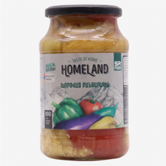 00-00022555 Canned "Homeland" grilled vegetables 890g