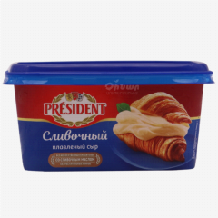 00-00030476 Melted cheese "President" creamy 400g