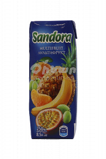 00-00001808 Բնական հյութ «Sandora» մուլտի 250մլ