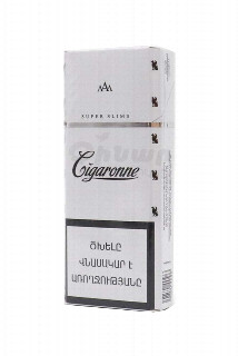 00-00026280   Ծխախոտ «Cigaronne» Super Slims White