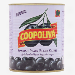 00-00009778 Olive "Coopoliva" with black stone mulberry 850g