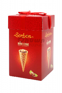 00-00033547 Շոկոլադե կոնֆետներ «Sorbon Mini Cone» Պնդուկ 200գ 1120 Իրան  Մինի Վաֆլե Կոն Կակաոյի և Պնդուկի Միջուկով ;.jpg